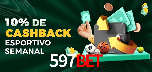 10% de bônus de cashback na 597bet