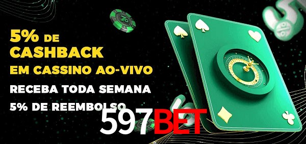 Promoções do cassino ao Vivo 597bet